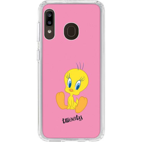 Looney Tunes Tweety Pinky Galaxy A20 Clear Case